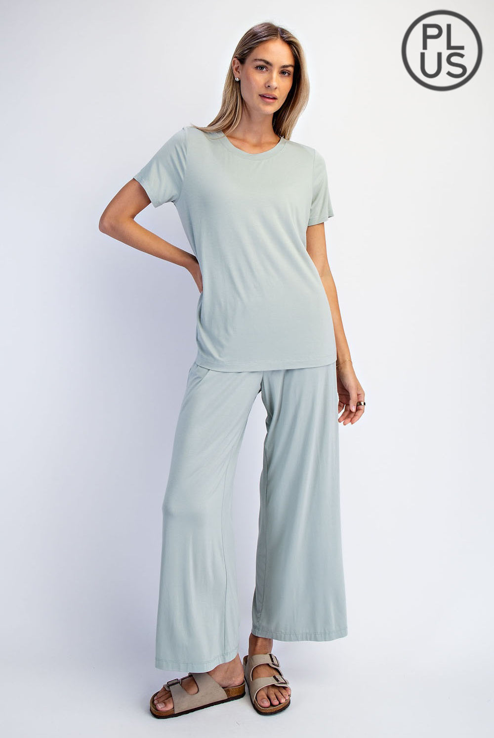 Modal Short Sleeve Top-Top-Rae Mode-Three Birdies Boutique, Women's Fashion Boutique Located in Kearney, MO