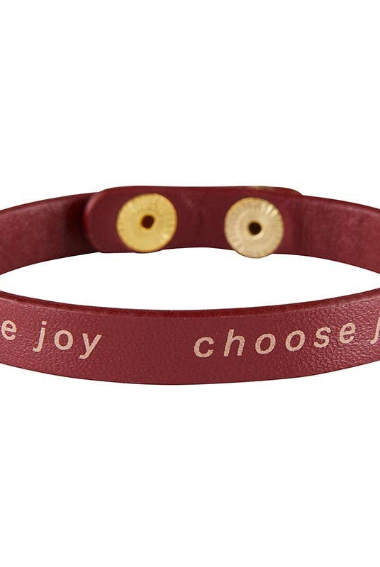Snap Bracelet - Choose Joy { product_type }}