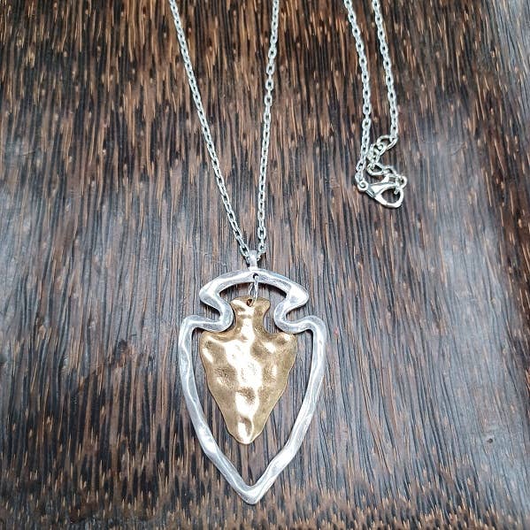 Two Tone Arrowhead: Silver { product_type }}
