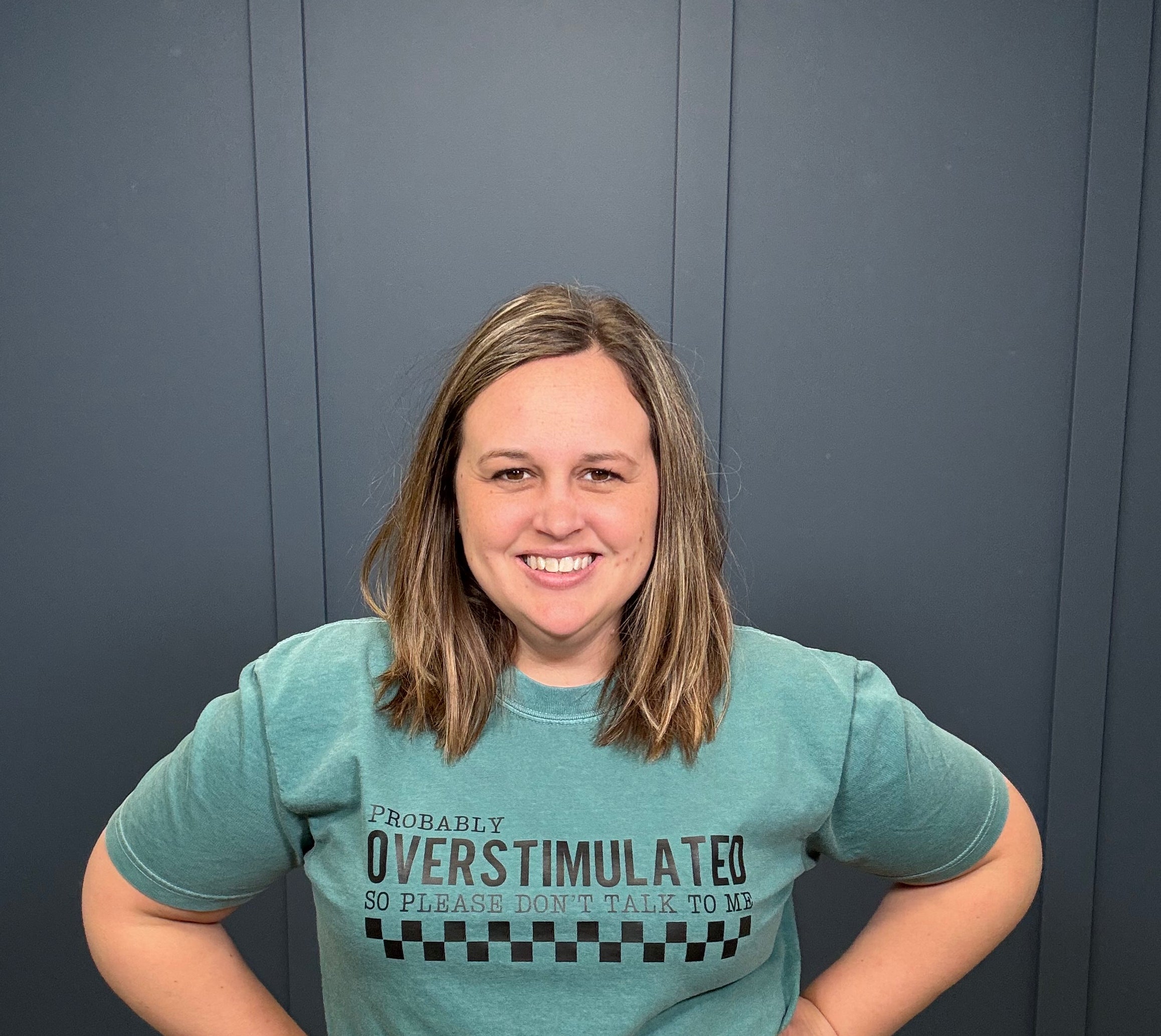 Probably Overstimulated Tee { product_type }}