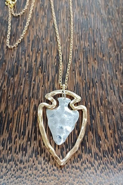 Two Tone Arrowhead: Gold { product_type }}