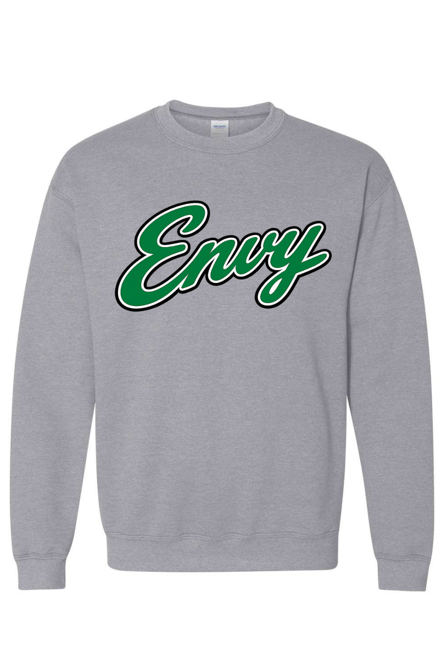 Script Envy Gildan Crewneck-Graphic Tees-TB TEES-Three Birdies Boutique, Women's Fashion Boutique Located in Kearney, MO