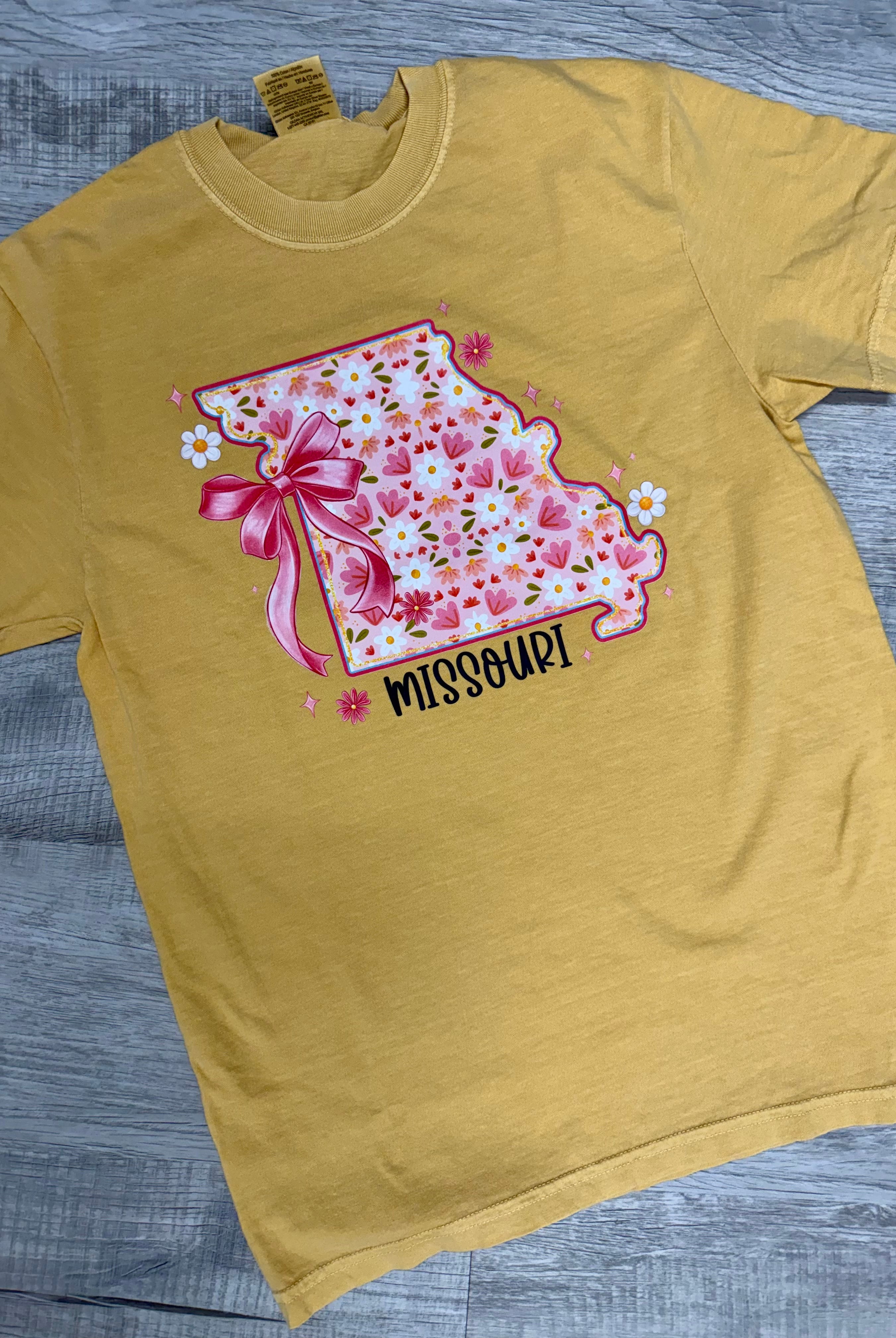 Missouri Graphic Tee-Graphic Tees-TB TEES-Three Birdies Boutique, Women's Fashion Boutique Located in Kearney, MO