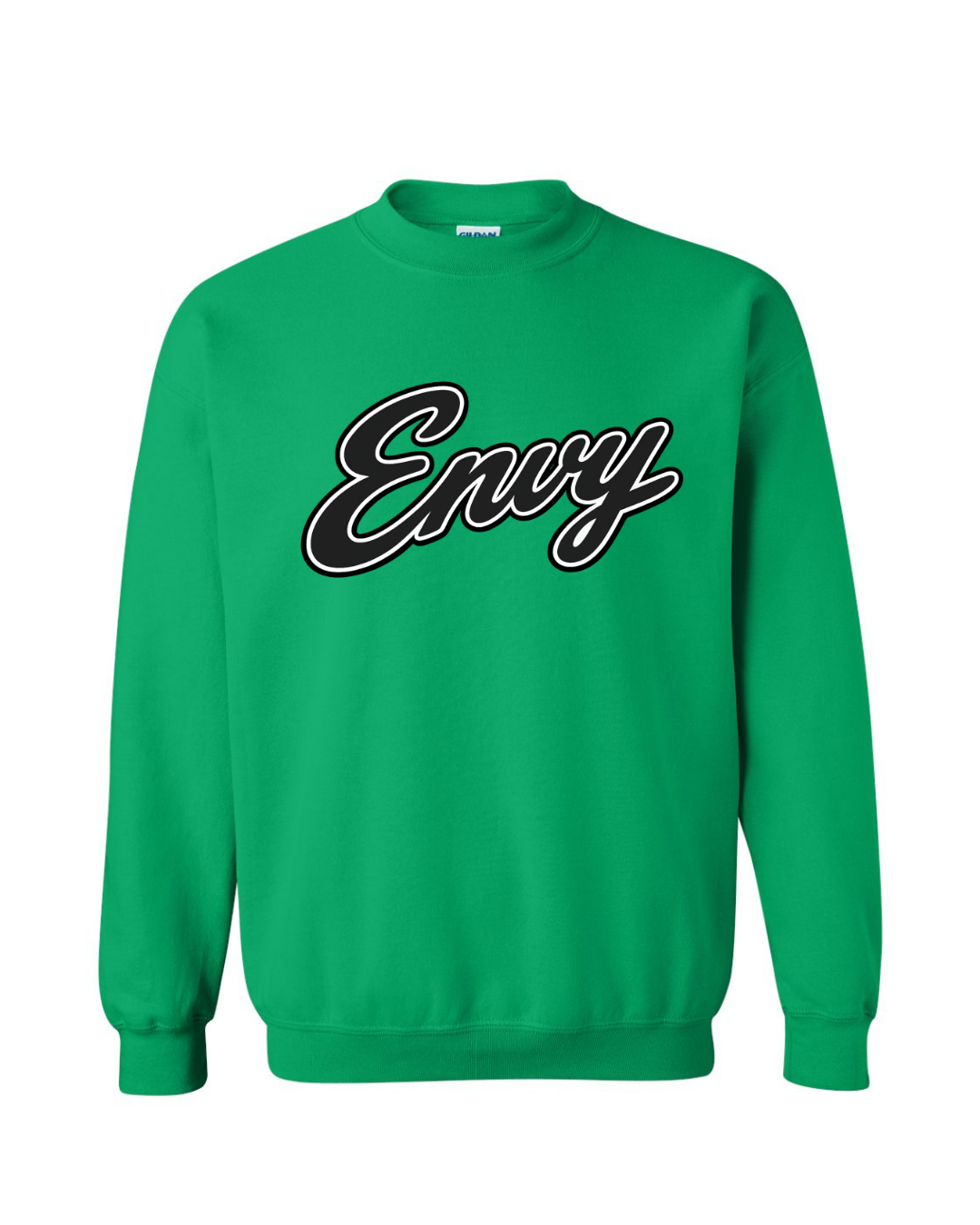 Script Envy Gildan Crewneck-Graphic Tees-TB TEES-Three Birdies Boutique, Women's Fashion Boutique Located in Kearney, MO