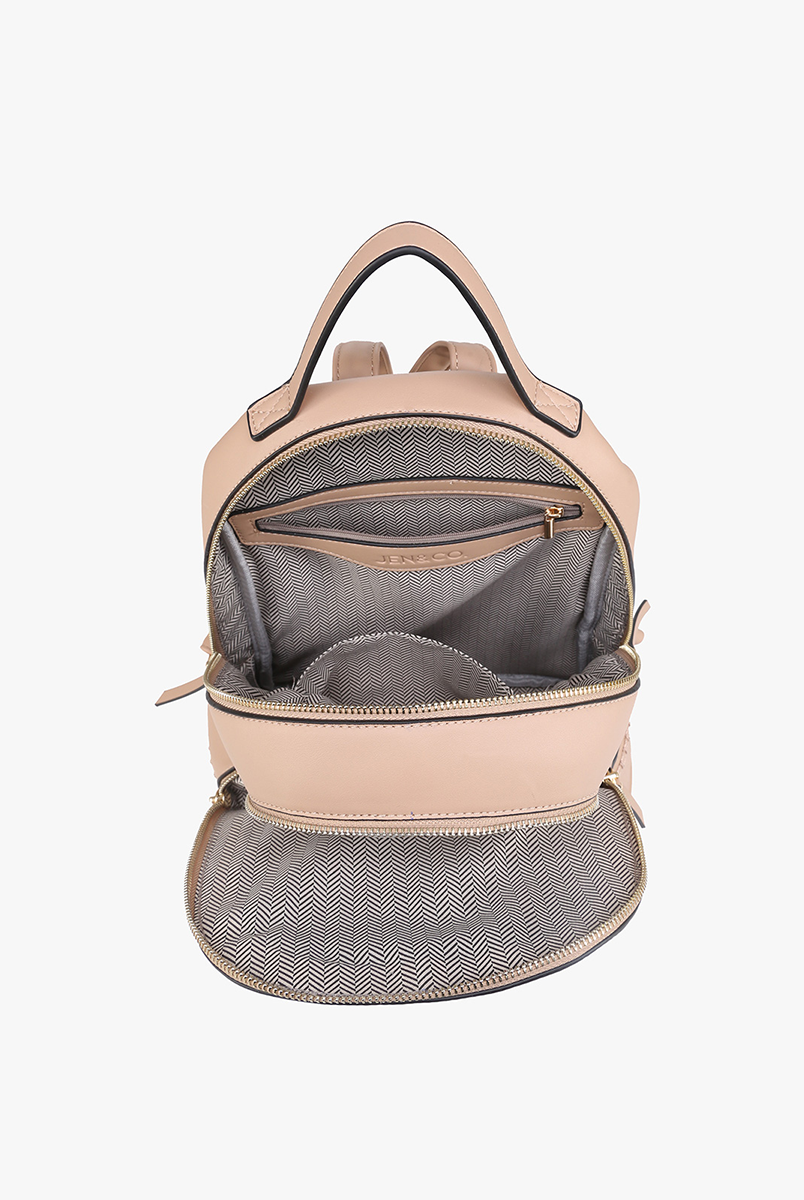 Marty Backpack with Stitch Detail - Grey { product_type }}