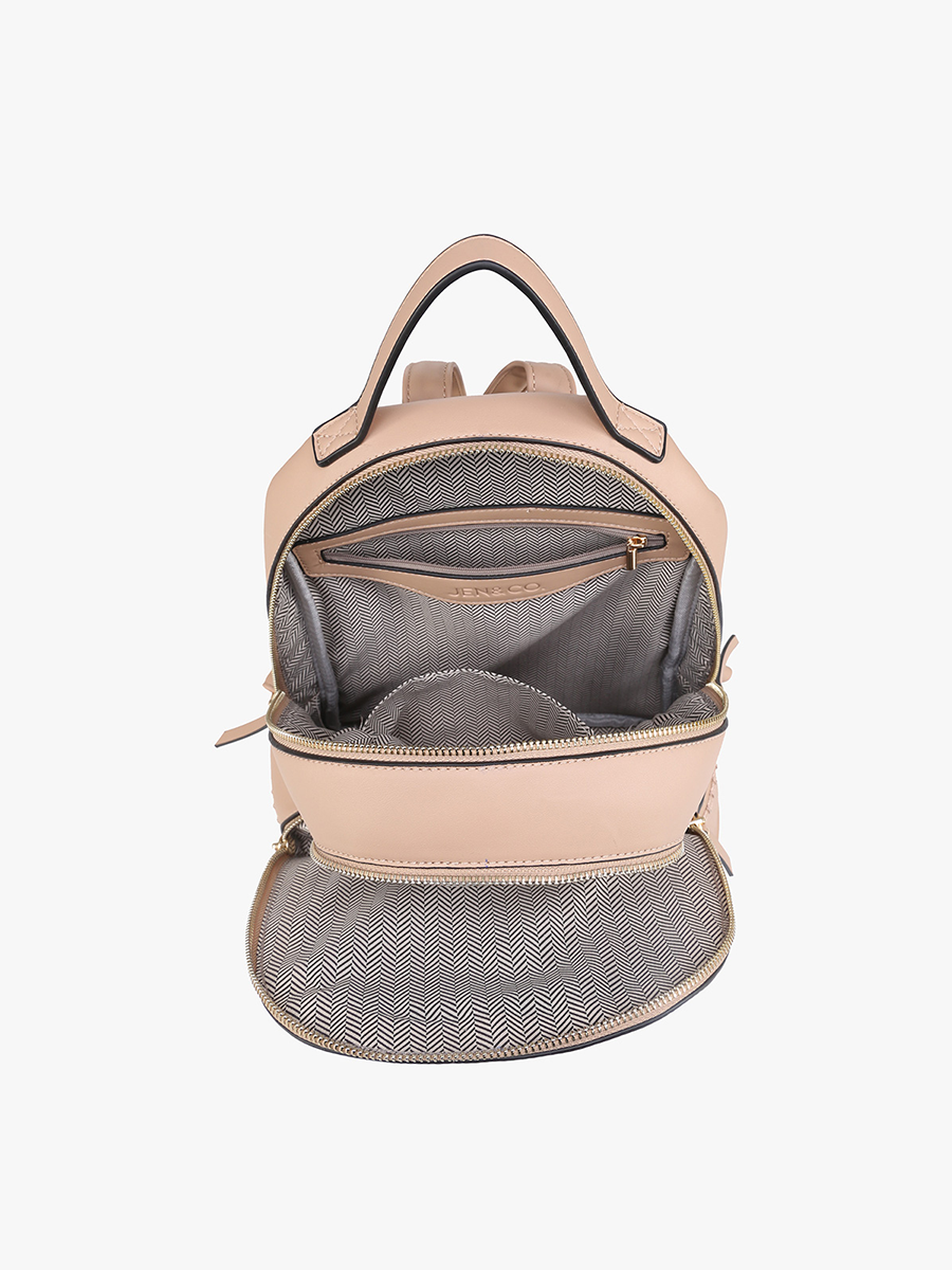 Marty Backpack with Stitch Detail - Grey { product_type }}