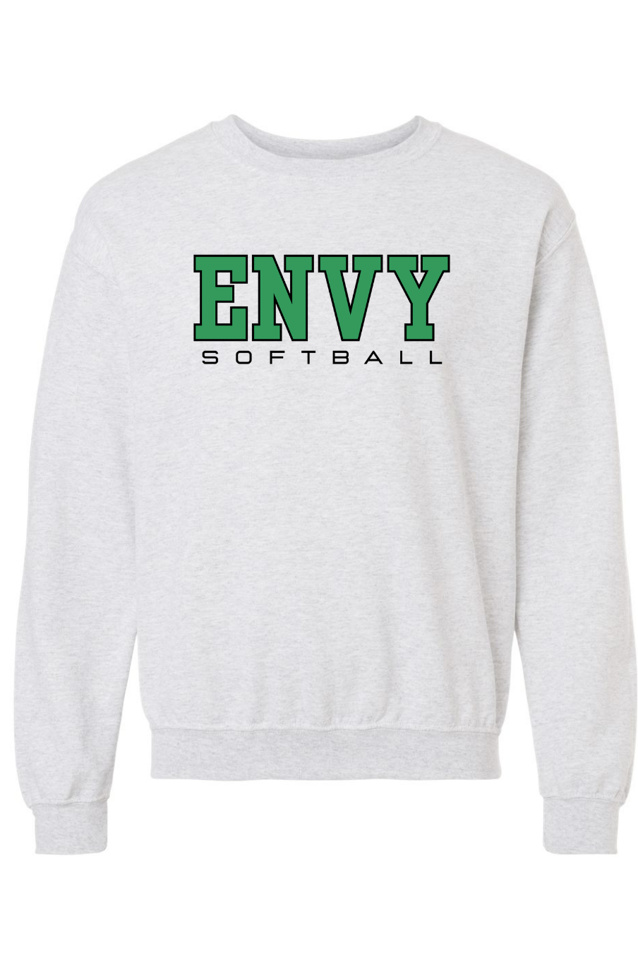 Block Envy Softball Gildan Crewneck-Graphic Tees-TB TEES-Three Birdies Boutique, Women's Fashion Boutique Located in Kearney, MO
