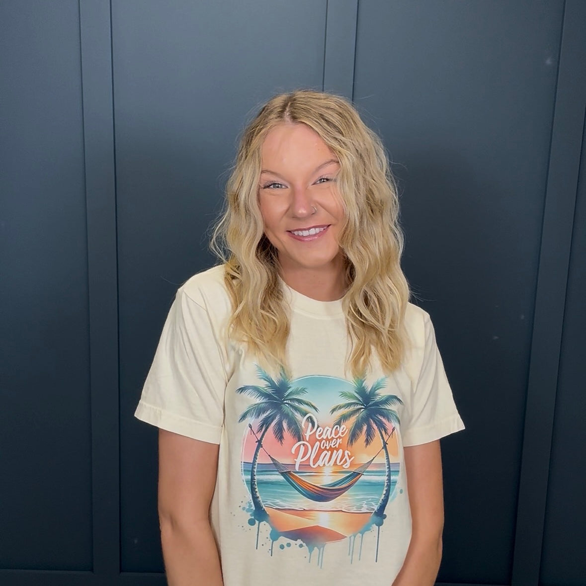Peace over Plans Tee { product_type }}