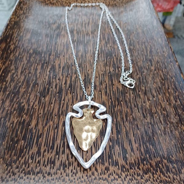 Two Tone Arrowhead: Silver { product_type }}