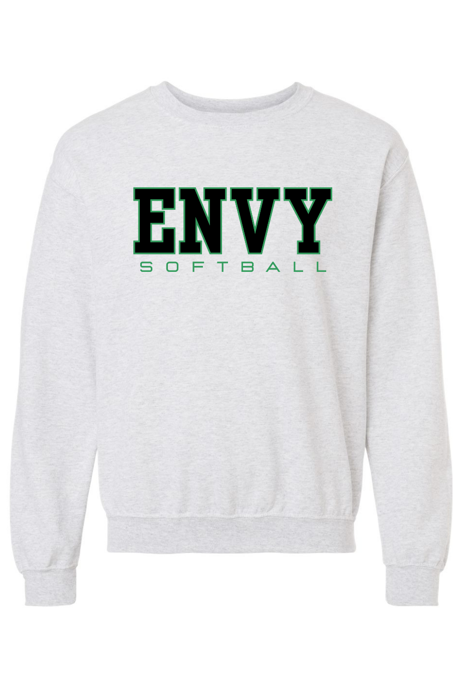 Block Envy Softball Gildan Crewneck-Graphic Tees-TB TEES-Three Birdies Boutique, Women's Fashion Boutique Located in Kearney, MO