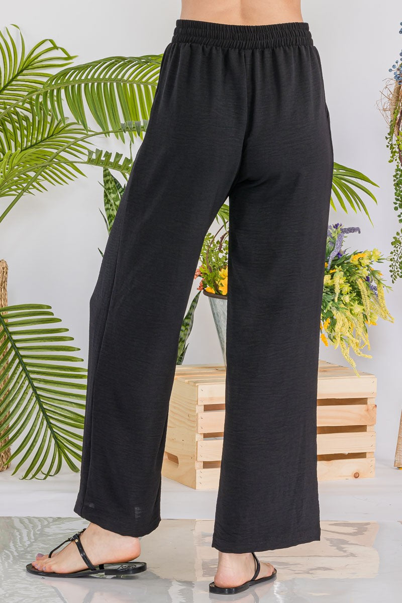 Black Drawstring Pants { product_type }}