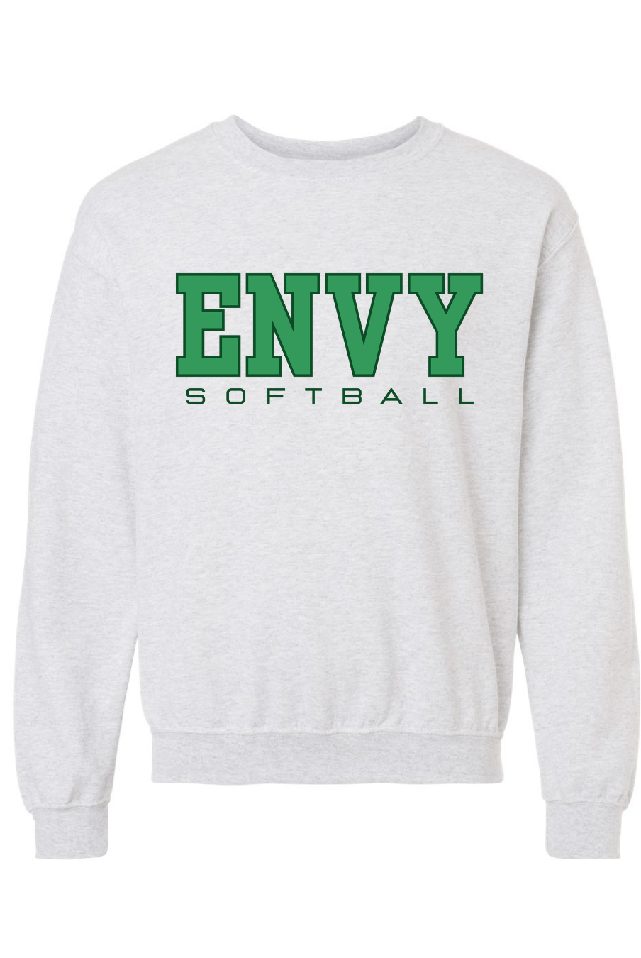 Block Envy Softball Gildan Crewneck-Graphic Tees-TB TEES-Three Birdies Boutique, Women's Fashion Boutique Located in Kearney, MO