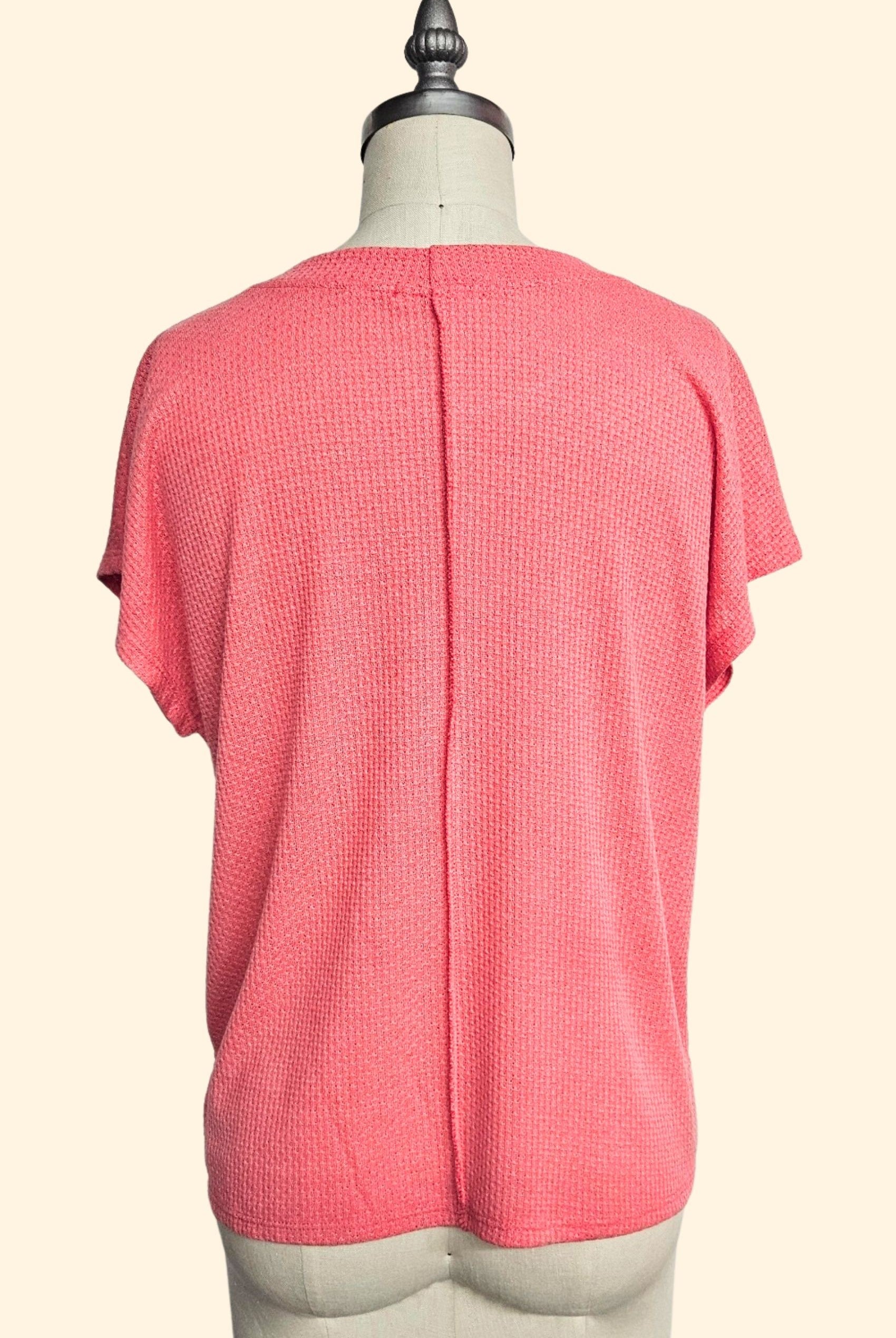 Knit Front Split Top { product_type }}