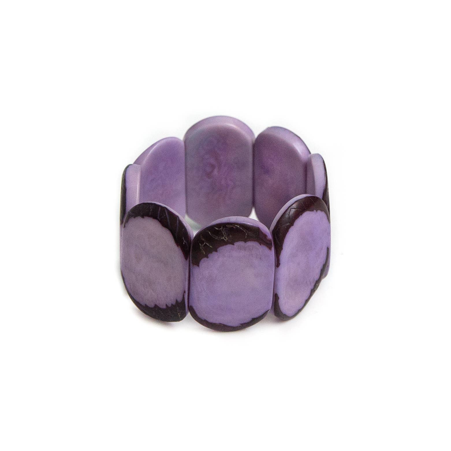 Carved Ivory Bracelet: Lavender { product_type }}