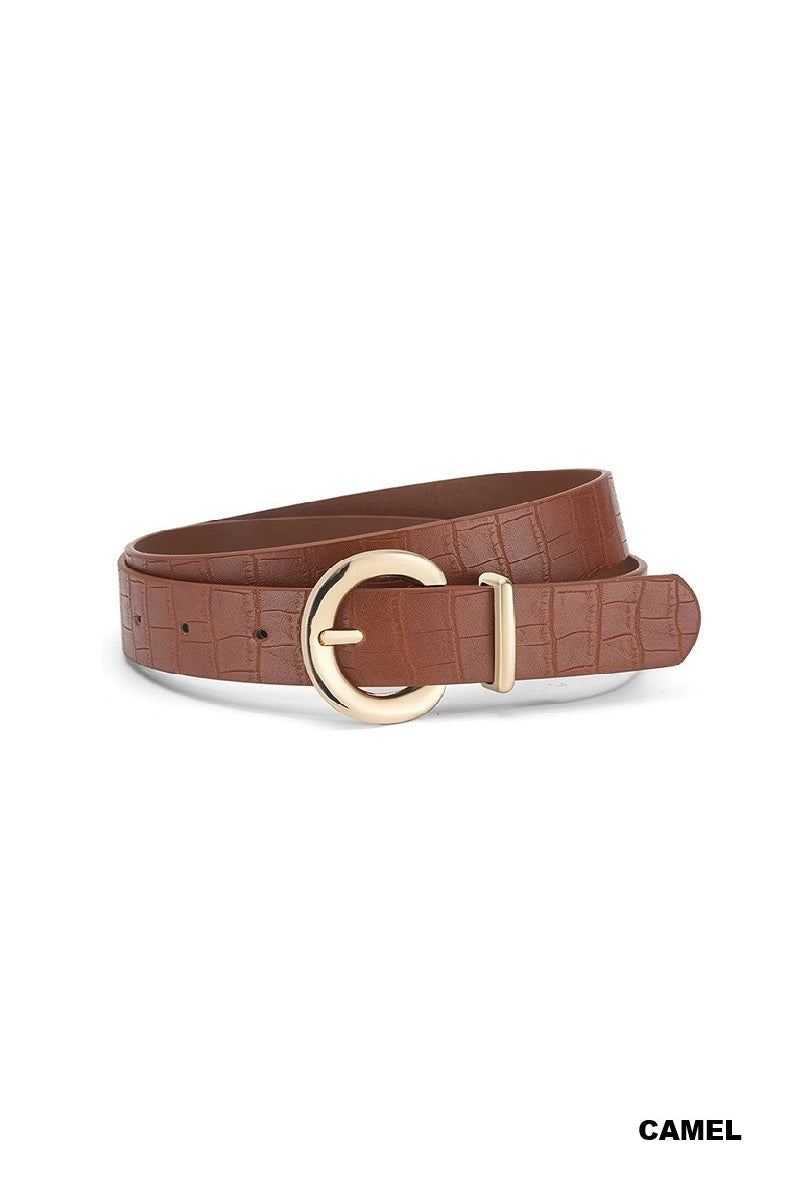 Gold Pin Buckle Fashion Belt { product_type }}
