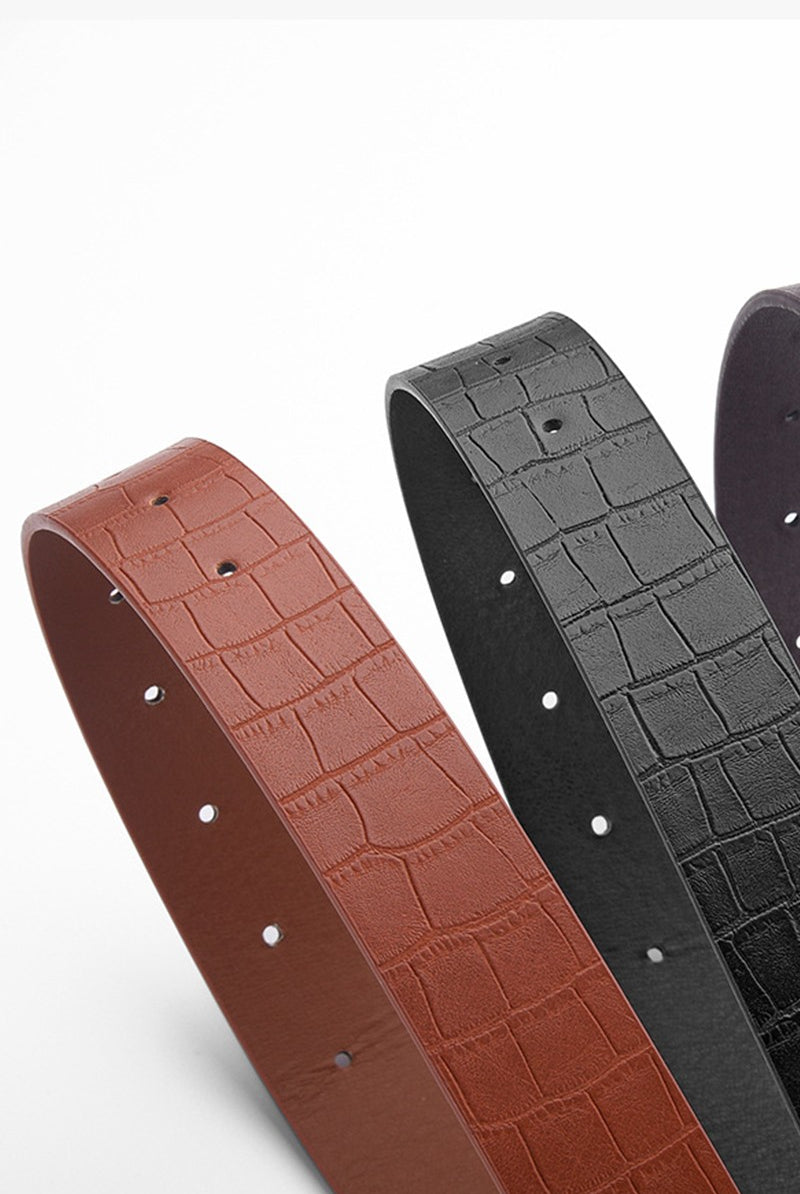 Gold Pin Buckle Fashion Belt { product_type }}