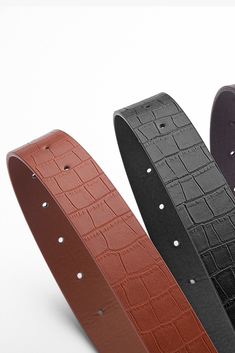 Gold Pin Buckle Fashion Belt { product_type }}
