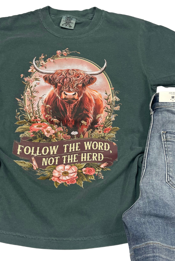 Follow The Word Graphic Tee { product_type }}