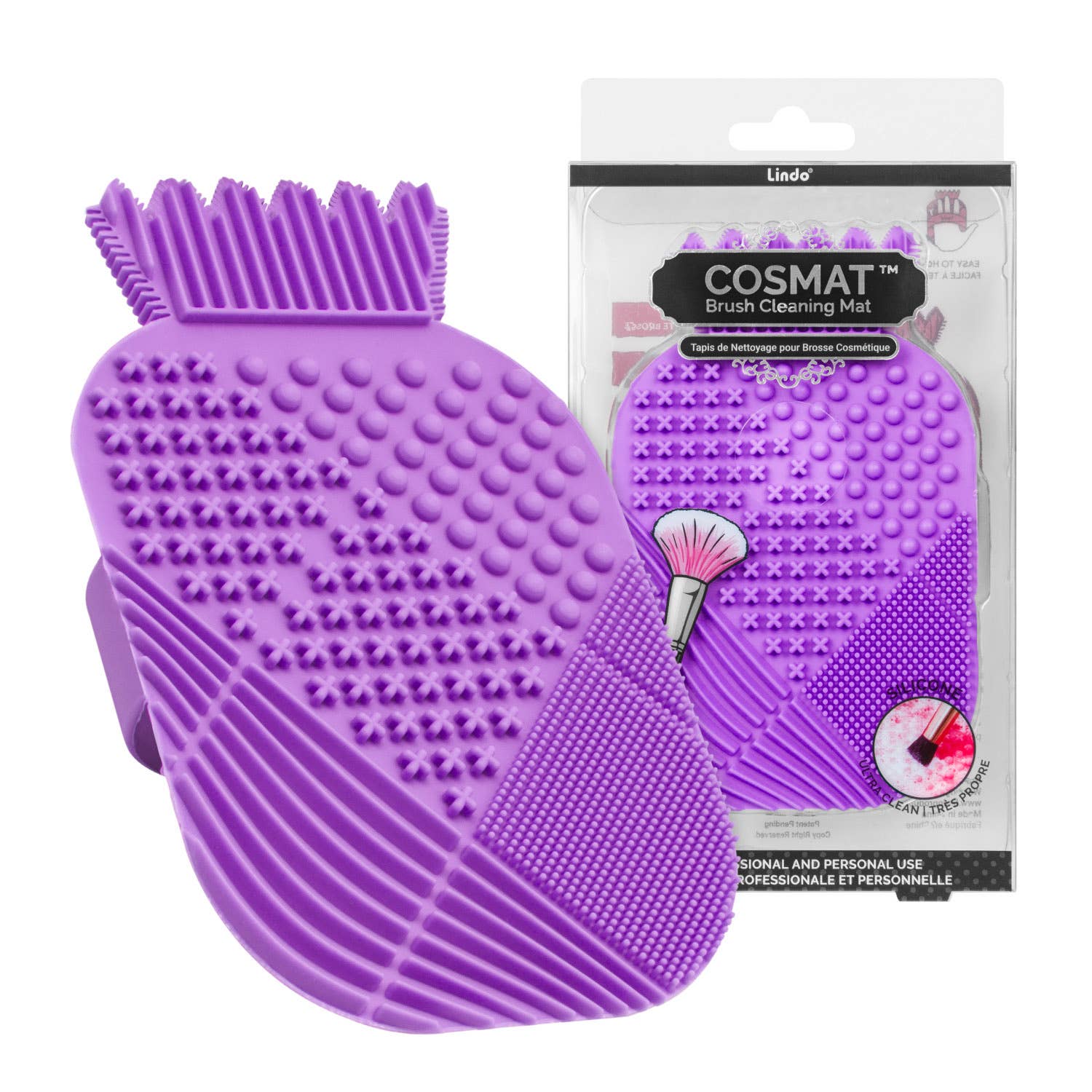 Lindo CosMat Brush Cleaning Pad: Blue { product_type }}