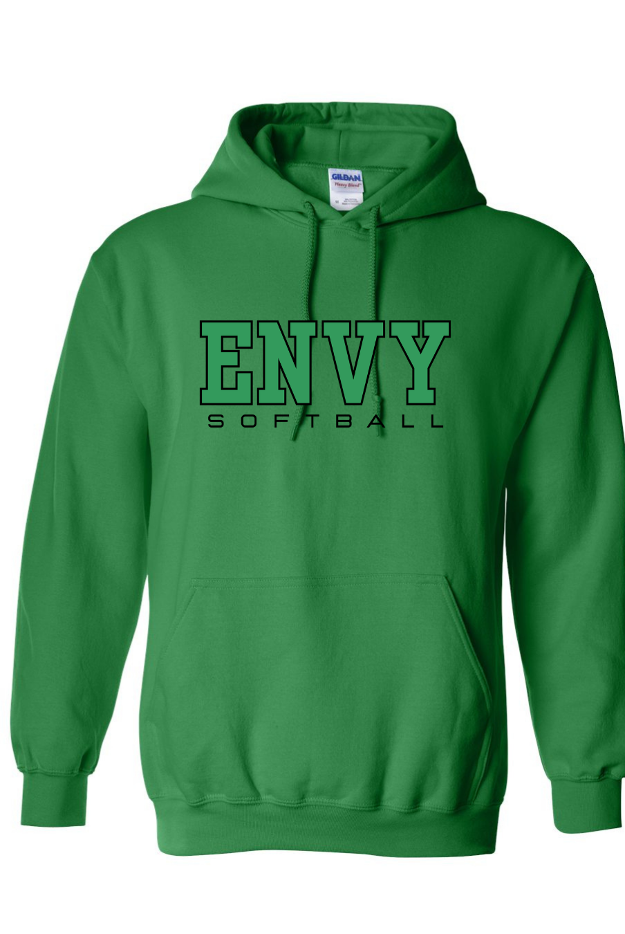 Block Envy Softball Gildan Hoodie-Graphic Tees-TB TEES-Three Birdies Boutique, Women's Fashion Boutique Located in Kearney, MO