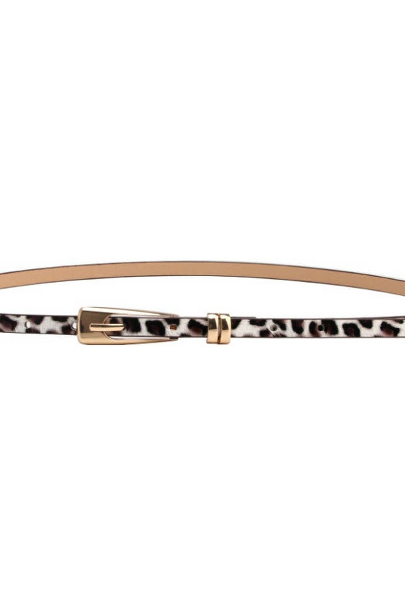 Classic Leopard Thin Belt { product_type }}