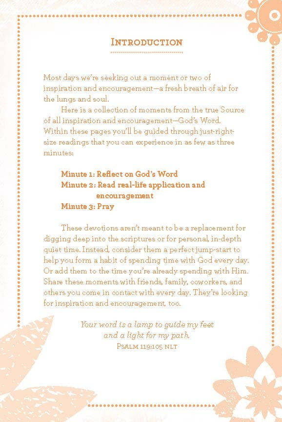 3 - Minute Devotions For Women { product_type }}