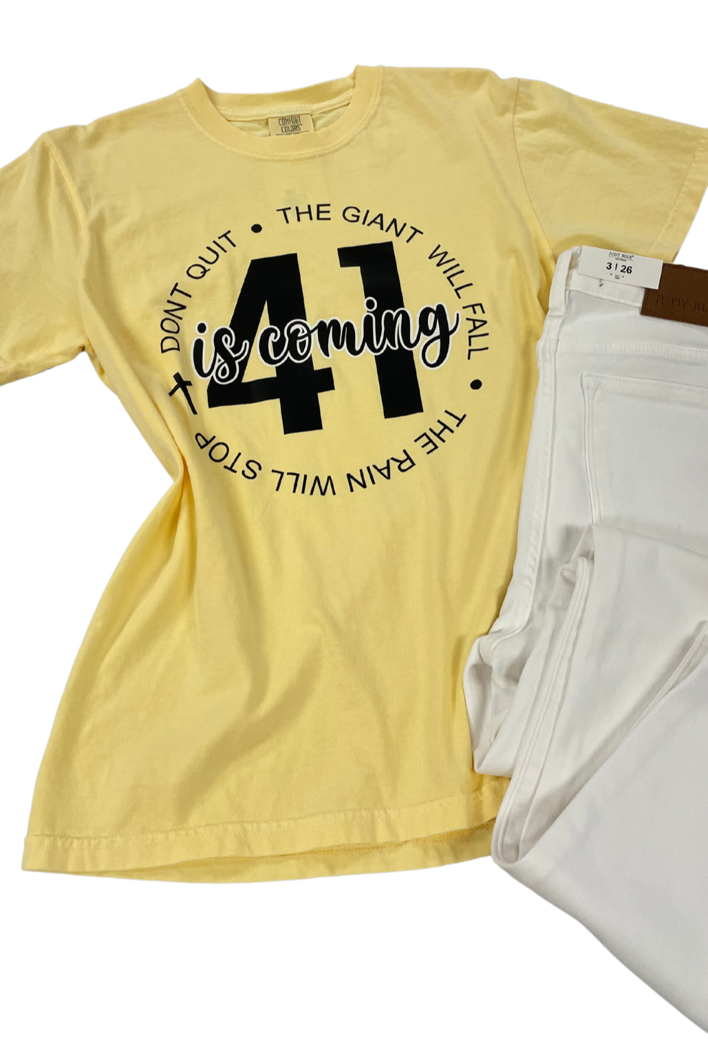 41 Is Coming Graphic Tee { product_type }}