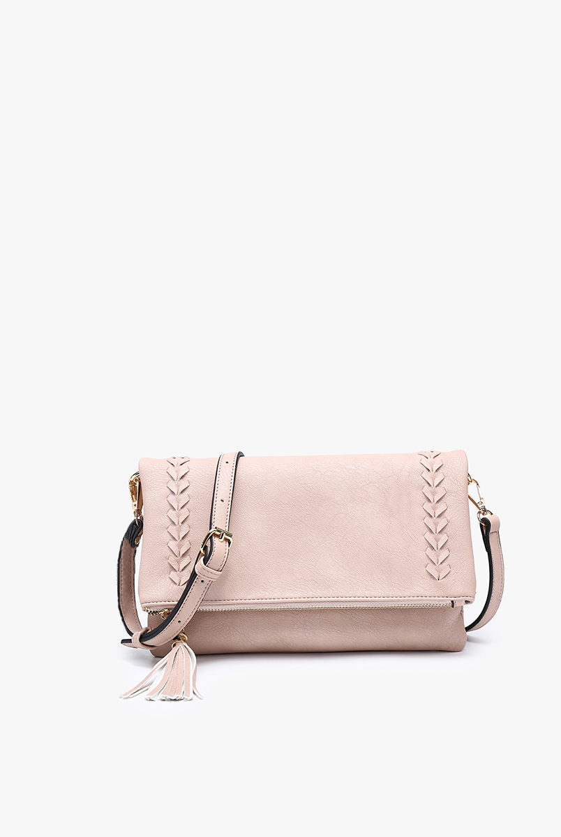 Isadora Crossbody with Tassel - Mauve { product_type }}