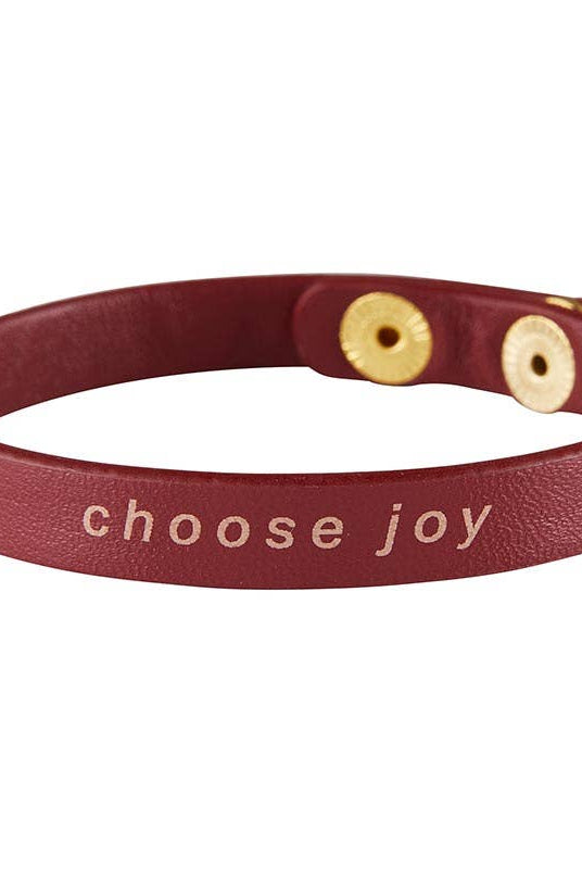 Snap Bracelet - Choose Joy { product_type }}