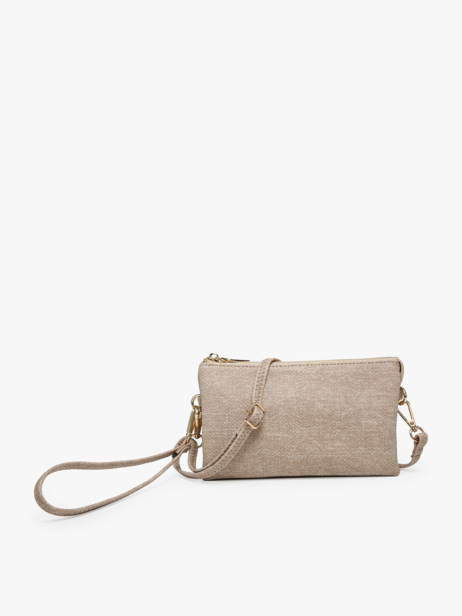 Riley Crossbody/Wristlet: Army Green-Jen & Co.-Three Birdies Boutique, Women's Fashion Boutique Located in Kearney, MO