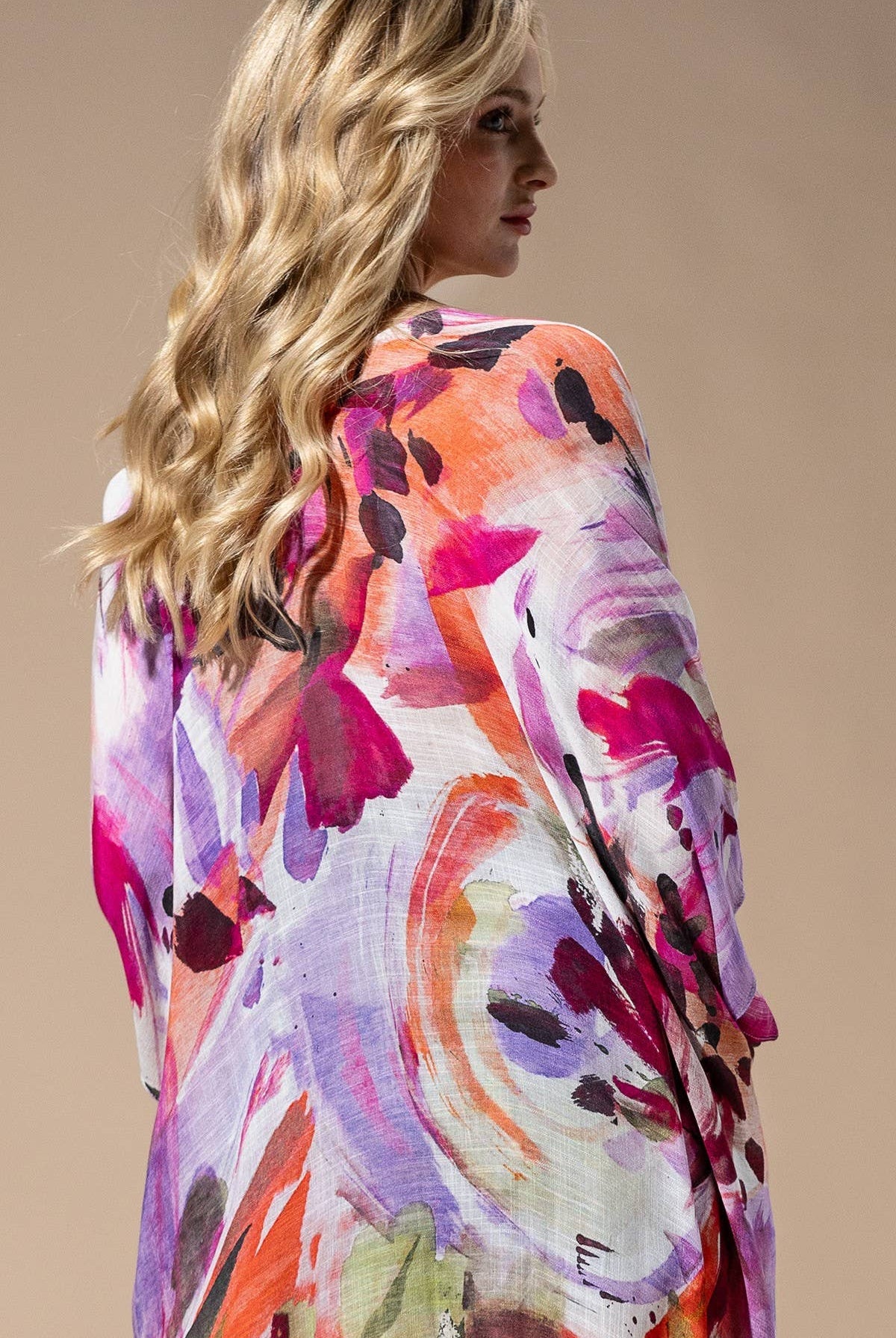 Watercolor Multi Kimono { product_type }}