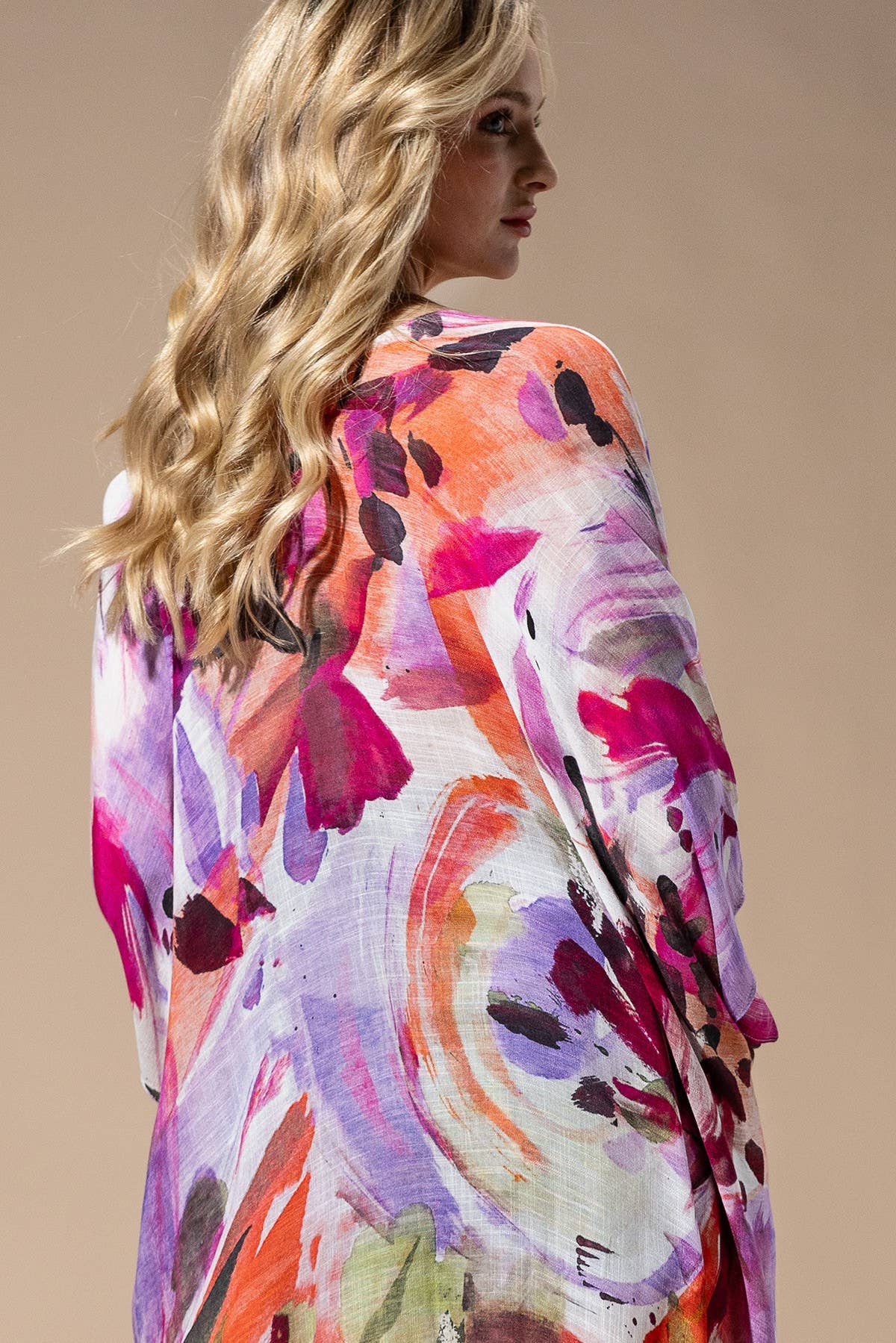Watercolor Multi Kimono { product_type }}