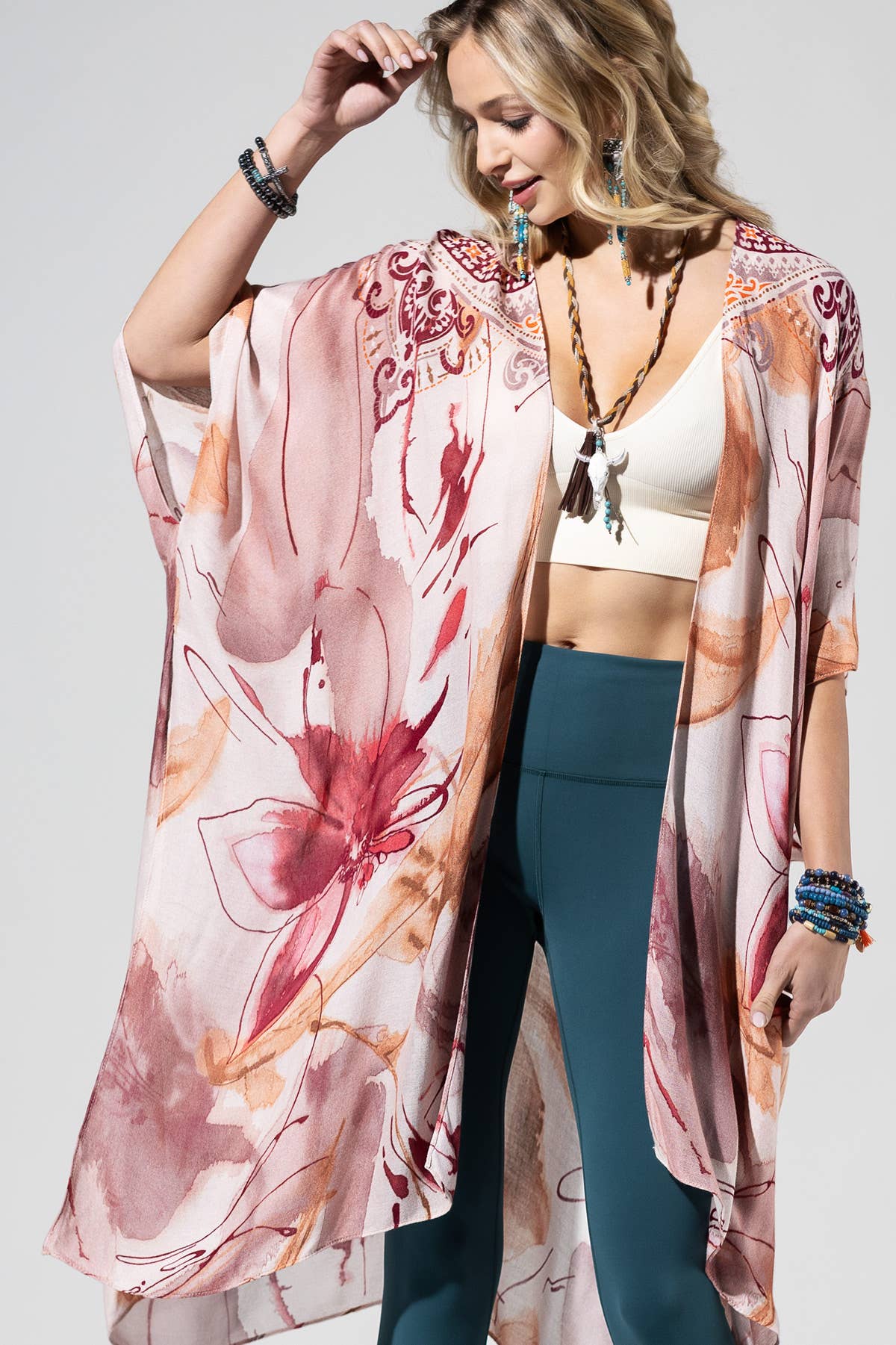 Arras Kimono-Urbanista-Three Birdies Boutique, Women's Fashion Boutique Located in Kearney, MO