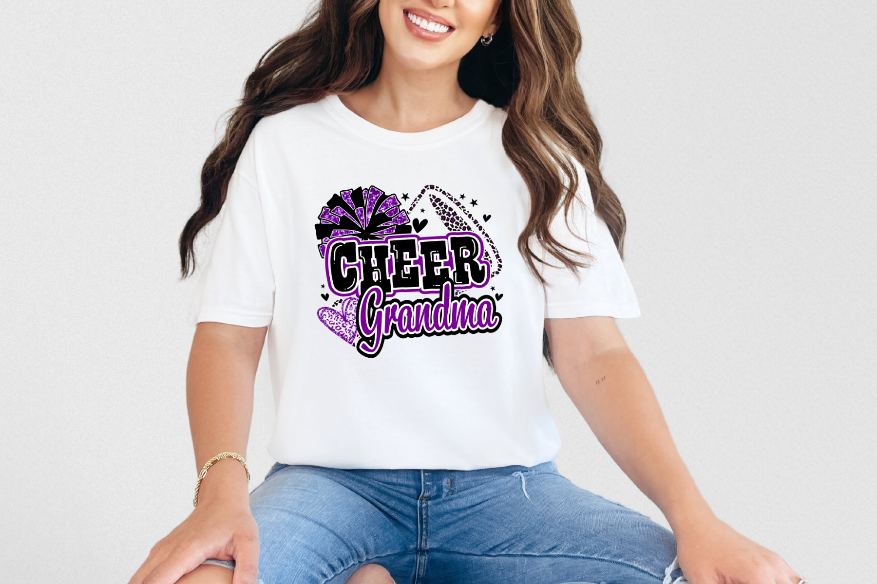 Cheer Grandma Graphic Tee { product_type }}