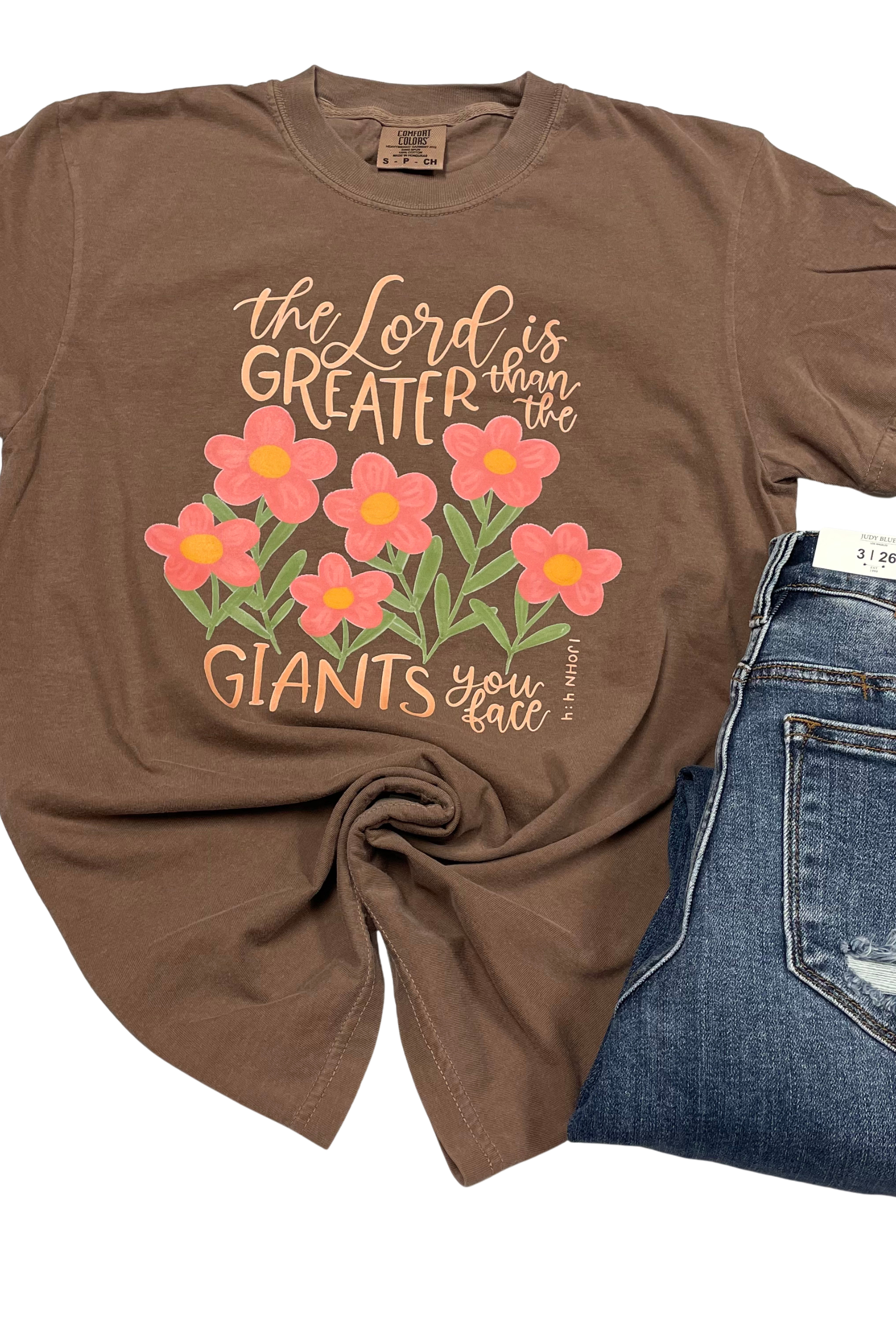Greater than Giants Graphic Tee { product_type }}
