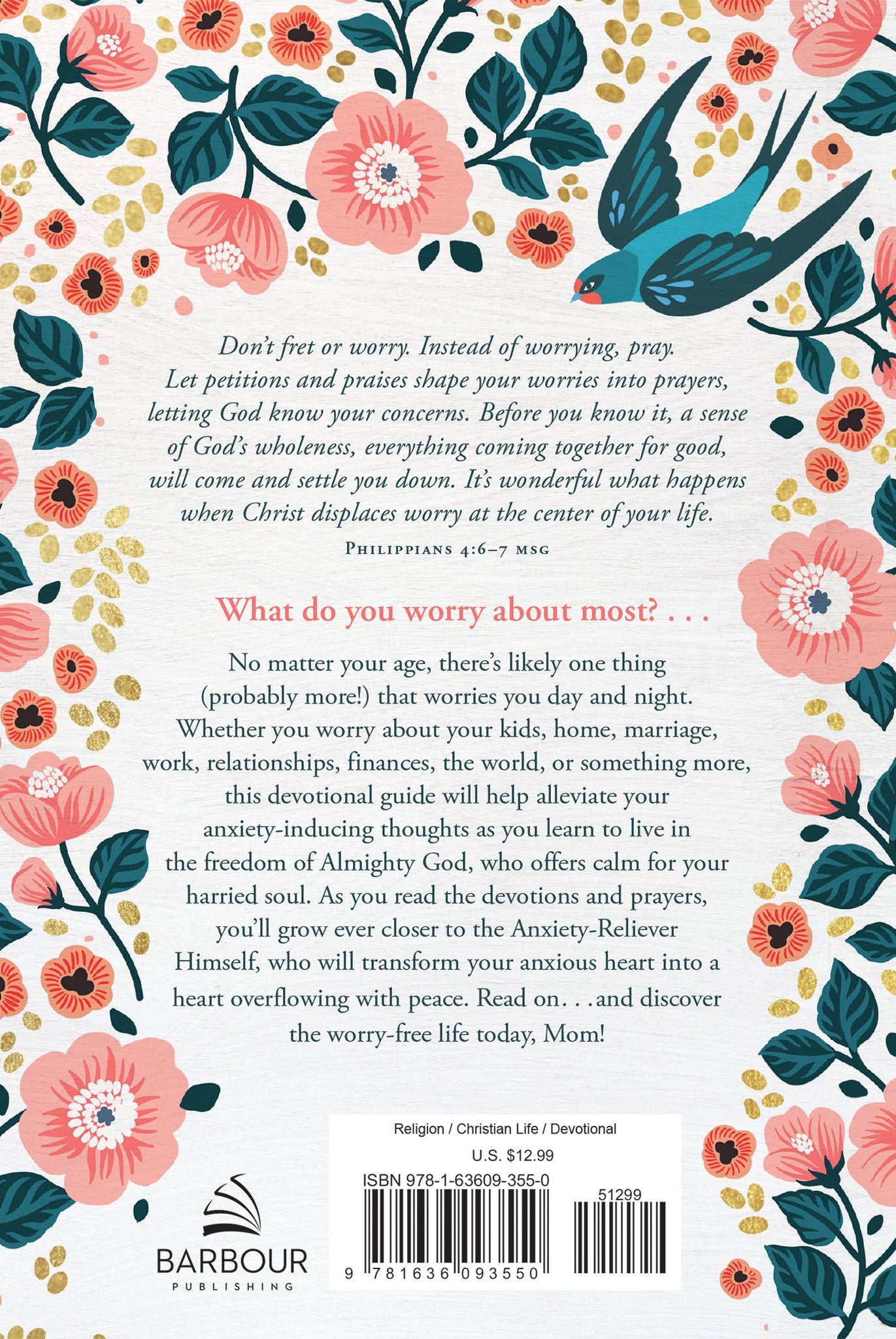 Worry Less, Pray More: Devotions for Moms : 180 Devotions fo { product_type }}