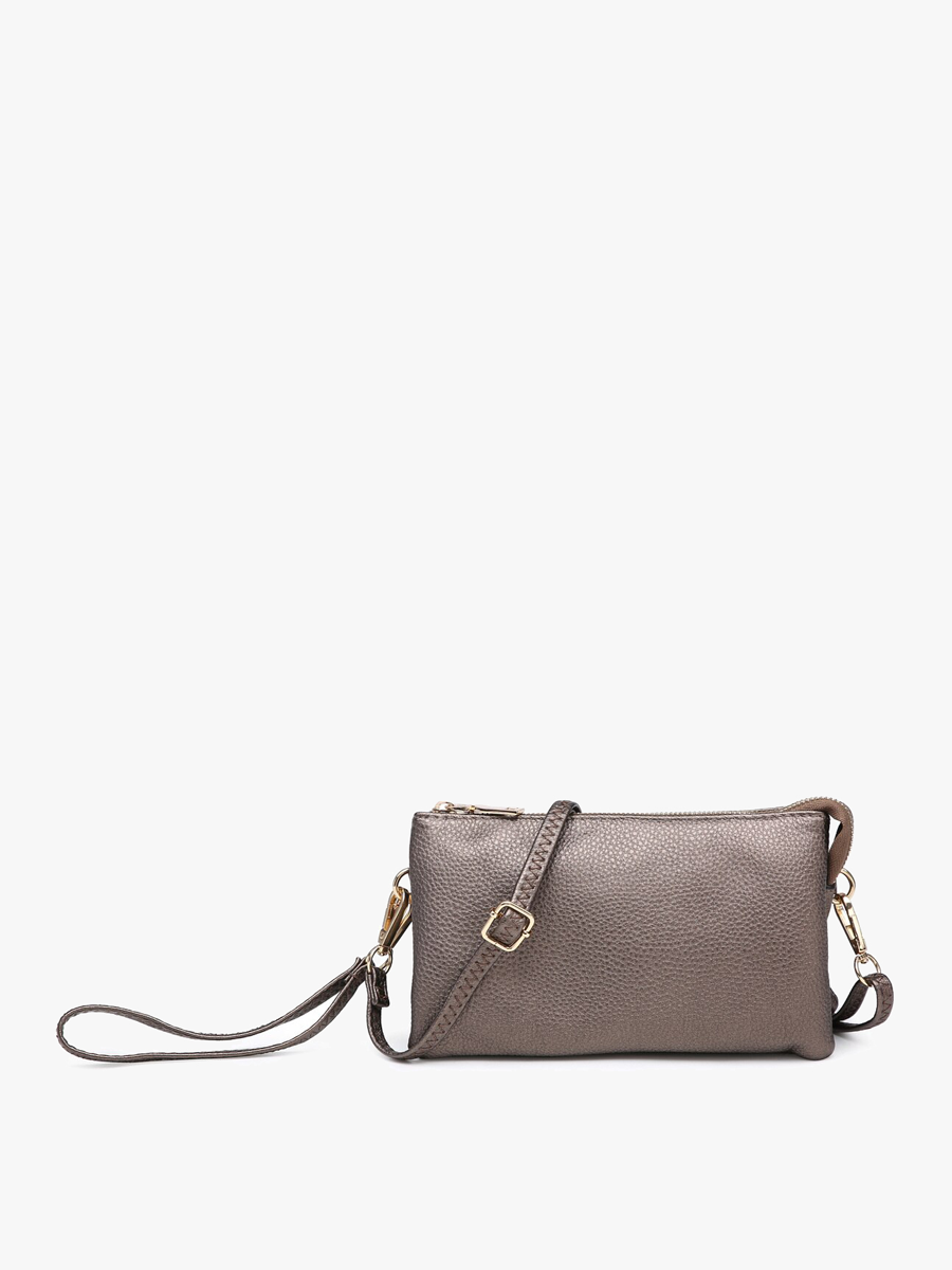 Riley Crossbody/Wristlet: Army Green-Jen & Co.-Three Birdies Boutique, Women's Fashion Boutique Located in Kearney, MO
