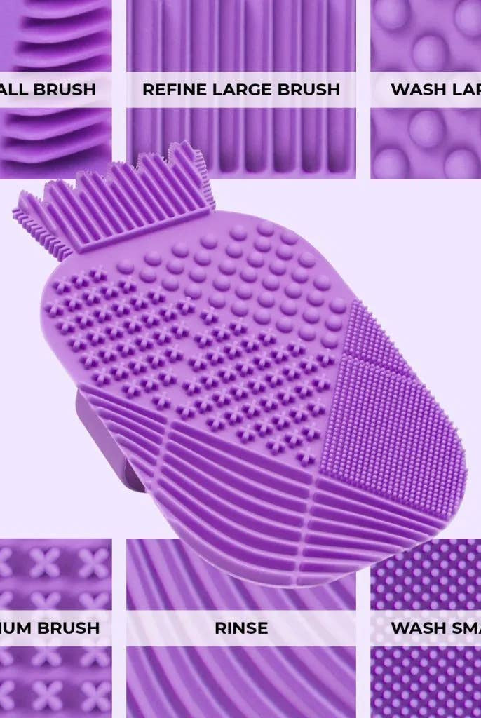 Lindo CosMat Brush Cleaning Pad: Blue { product_type }}