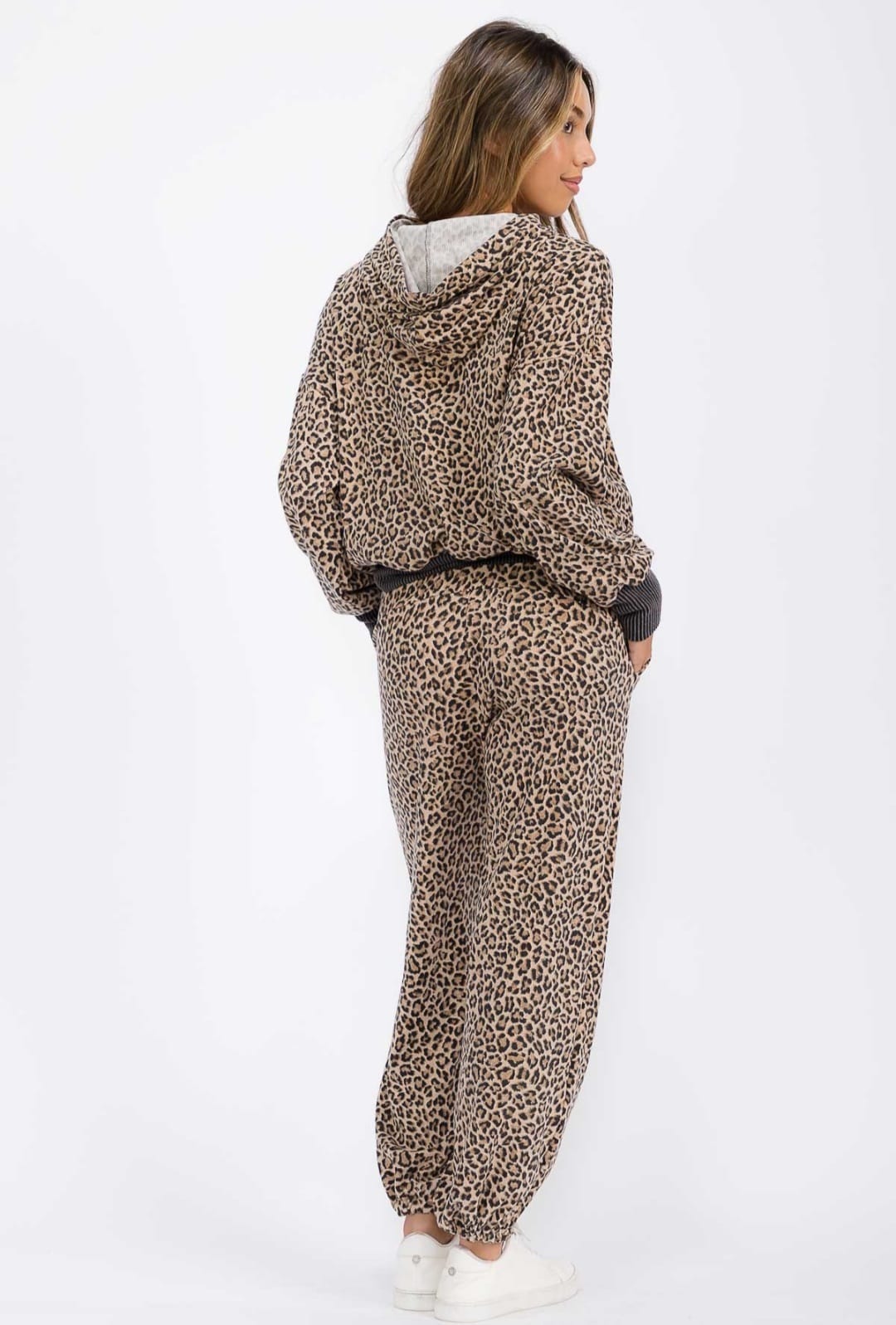 Leopard Joggers-Shirts & Tops-Stylive-Three Birdies Boutique, Women's Fashion Boutique Located in Kearney, MO