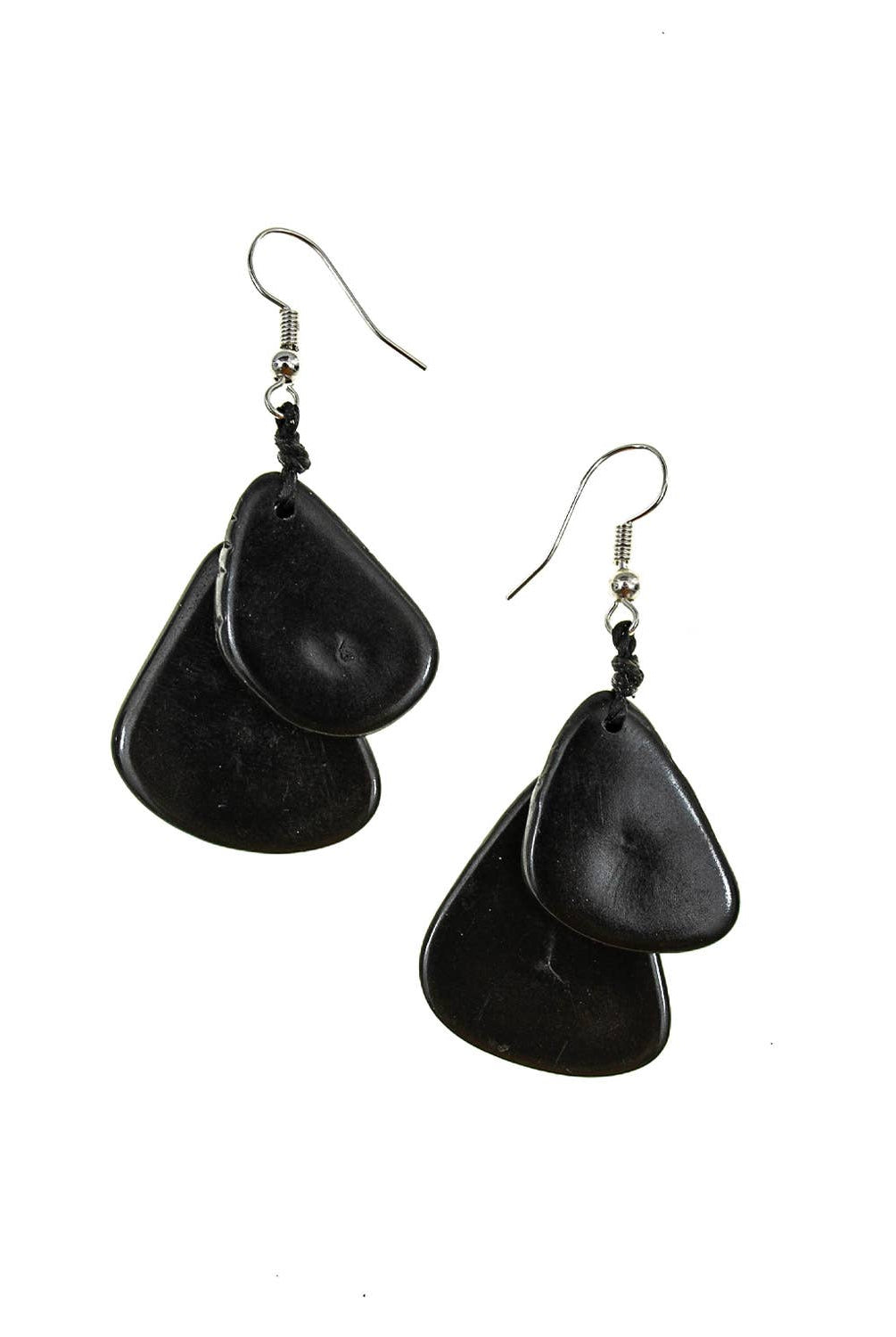Fiesta Earrings: Celeste-Organic Tagua Jewelry-Three Birdies Boutique, Women's Fashion Boutique Located in Kearney, MO