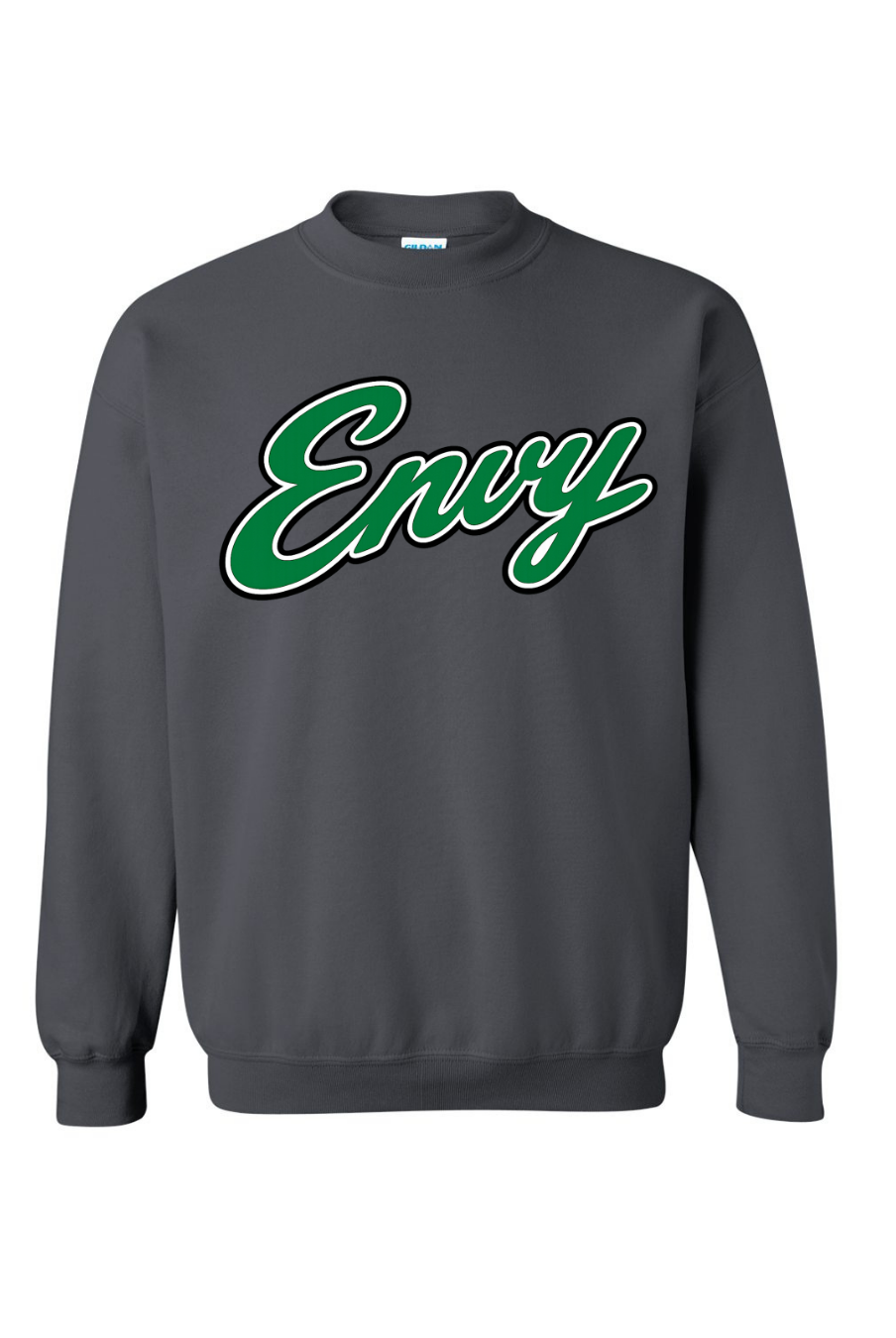 Script Envy Gildan Crewneck-Graphic Tees-TB TEES-Three Birdies Boutique, Women's Fashion Boutique Located in Kearney, MO