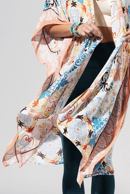 Cona Moroccan Tile Kimono { product_type }}