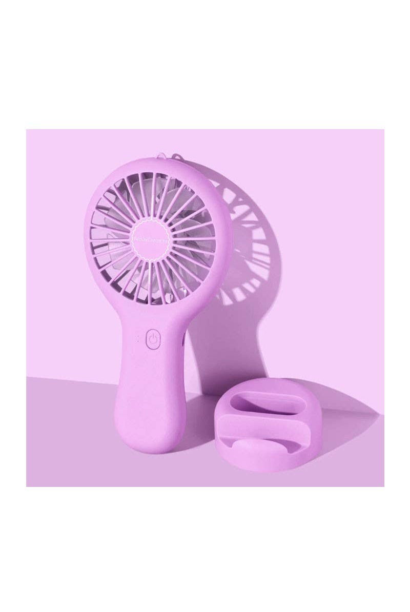 Portable Fan Stay Cool Purple { product_type }}