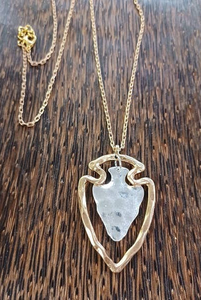 Two Tone Arrowhead: Gold { product_type }}