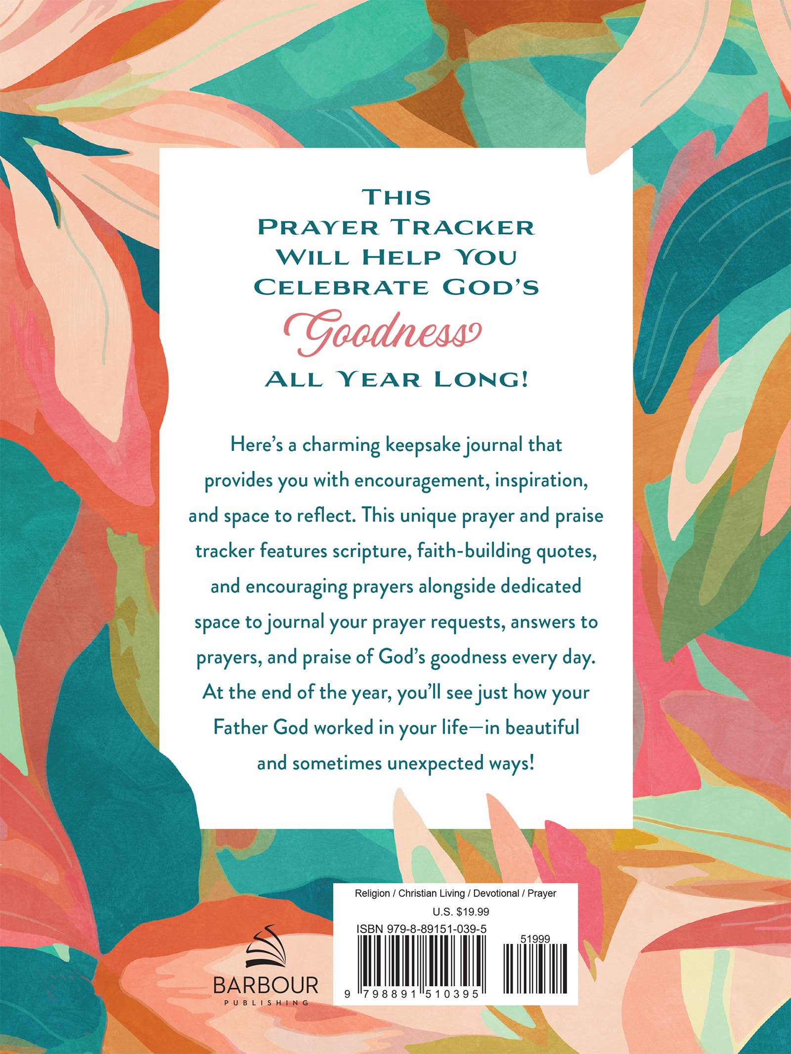 A Year of God's Goodness:A Prayer & Praise Tracker for Women { product_type }}