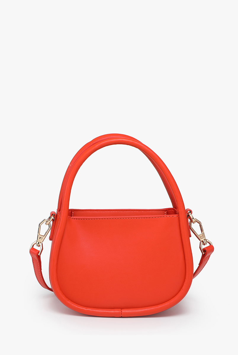 Dakota Mini Crossbody Bag with Dual Handles: Orange { product_type }}