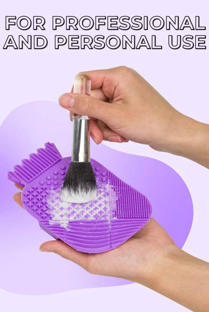 Lindo CosMat Brush Cleaning Pad: Blue { product_type }}