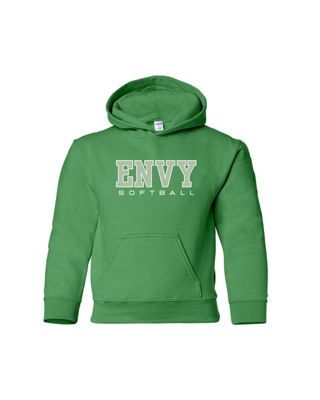 Youth Block Envy Softball Gildan Hoodie-Graphic Tees-TB TEES-Three Birdies Boutique, Women's Fashion Boutique Located in Kearney, MO