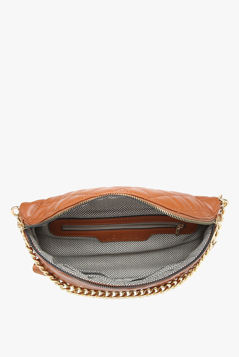 Sylvie Quilted Belt Bag: Black { product_type }}