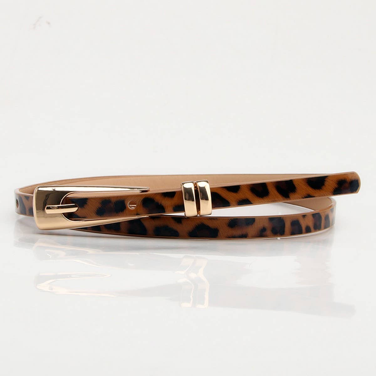 Classic Leopard Thin Belt { product_type }}